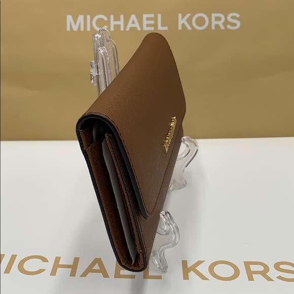 Michael Kors Jet Set Travel Lg Trifold Wallet - Picture 15 of 16